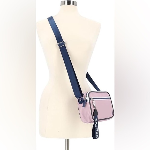 NWT! Nautica crossbody bag in soft pink color. Authentic. Brand new. - Picture 16 of 16